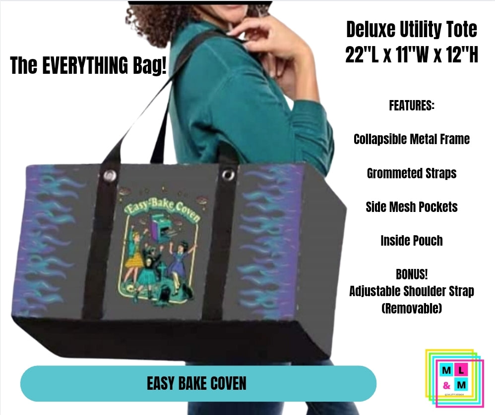 Easy Bake Coven Collapsible Tote - Alonna's Legging Land