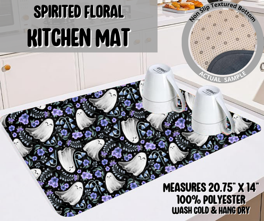 Preorder! Closes 5/22. ETA August. Spirited Floral Kitchen Mat