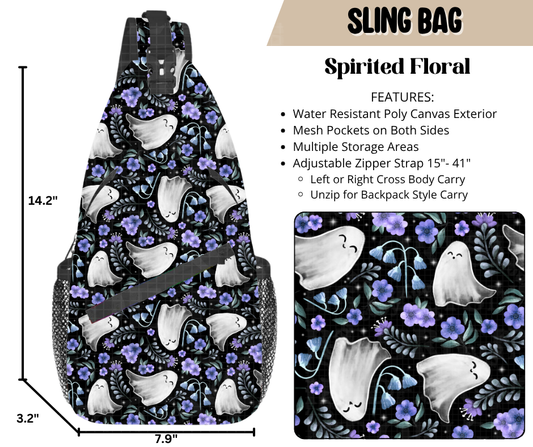 Spirited Floral Sling Bag