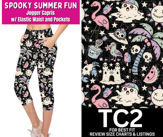 Spooky Summer Fun Jogger Capri