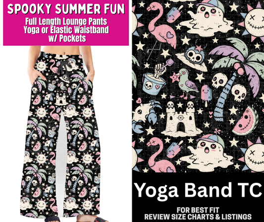 Spooky Summer Fun Full Length Lounge Pants