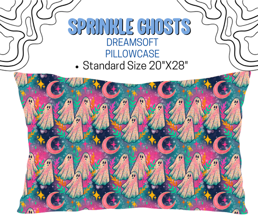 Sprinkle Ghosts Dreamsoft Pillowcases