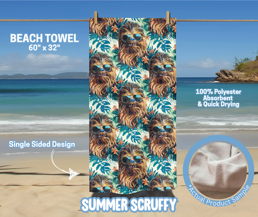 Preorder! Closes 5/15. ETA August. Summer Scruffy Towel