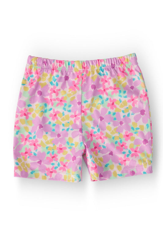 Summer Watercolor Twirl Shorts