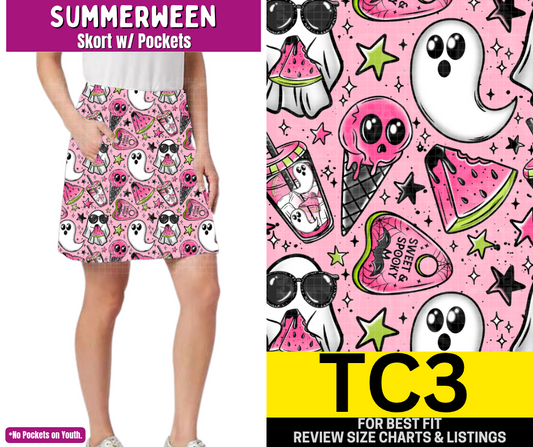 Summerween Skort