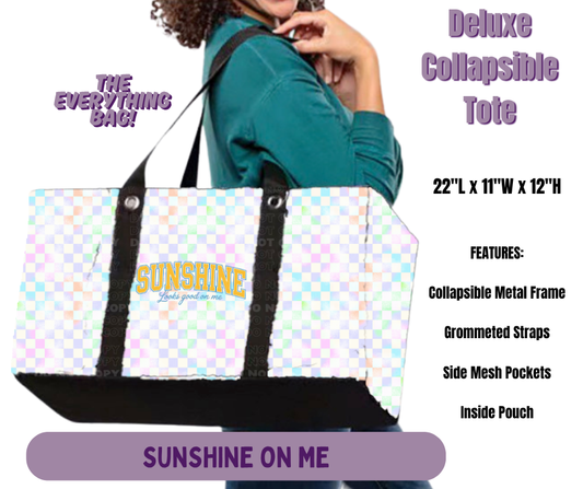 Sunshine On Me Collapsible Tote