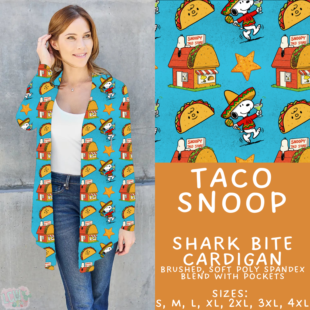 Batch #427 - August Request Run - Closes 10/9 - ETA late Nov - Taco Snoop Cardigan