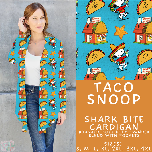 Batch #427 - August Request Run - Closes 10/9 - ETA late Nov - Taco Snoop Cardigan