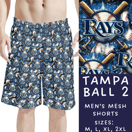 Batch #498 - Strike Out 3 - Closes 3/2 - ETA early May - Tampa Ball 2 Men's Shorts