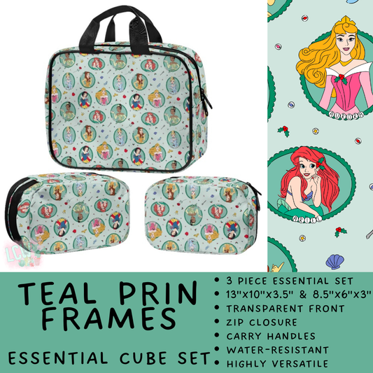 Batch #490 - Essential Cube Sets - Closes 2/13 - ETA mid April - Teal Prin Frames Essential Cube Set