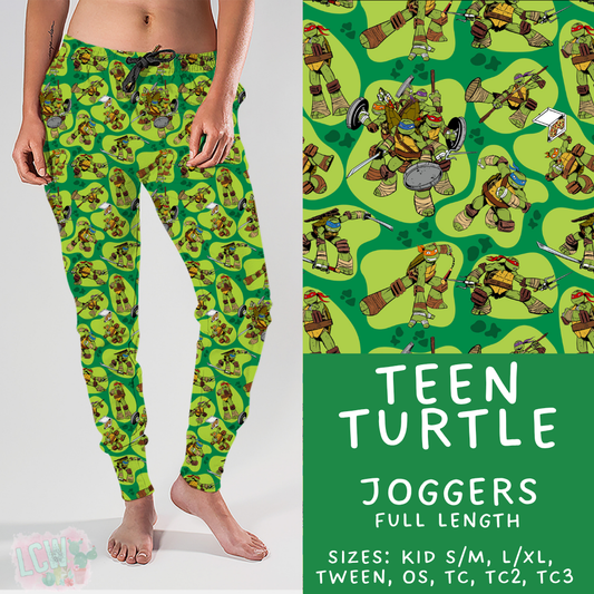 Batch #454 - Cool Characters 10 - Closes 11/26 - ETA mid Jan - Teen Turtle Joggers