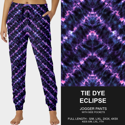 B258 - Preorder Tie Dye Eclipse Joggers (Closes 11/02. ETA mid Jan.)