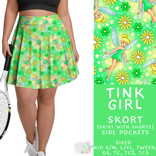 Batch #472 - Magical Faves 16 - Closes 1/5 - ETA late Feb - Tink Girl Skort