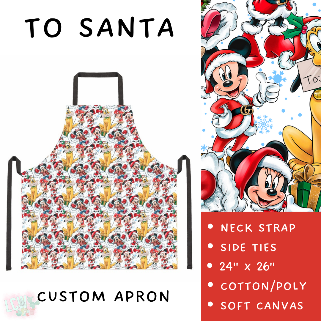 Batch #416 - Baking Spirits Bright 2 - Closes 9/19 - ETA early Nov - To Santa Apron