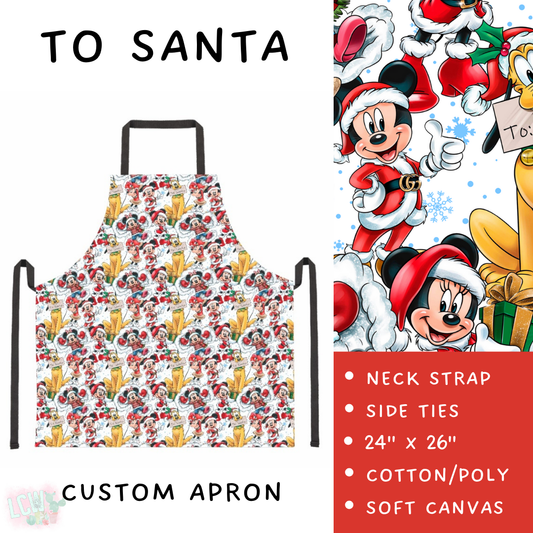 Batch #416 - Baking Spirits Bright 2 - Closes 9/19 - ETA early Nov - To Santa Apron