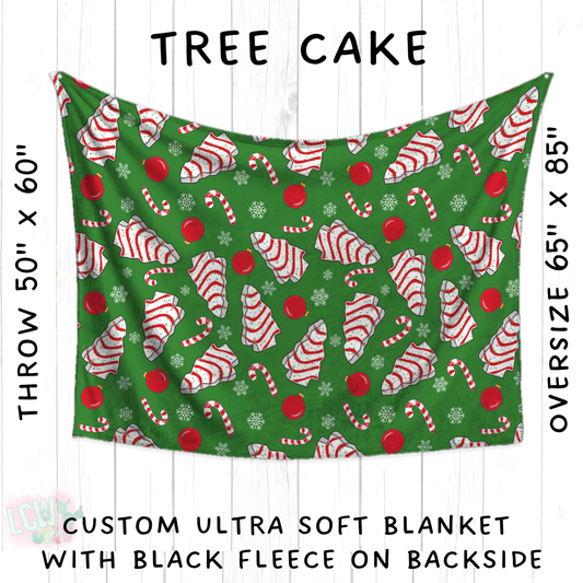 Batch #428 - Christmas Spirit - Closes 10/10 - ETA late Nov - Tree Cake Blanket