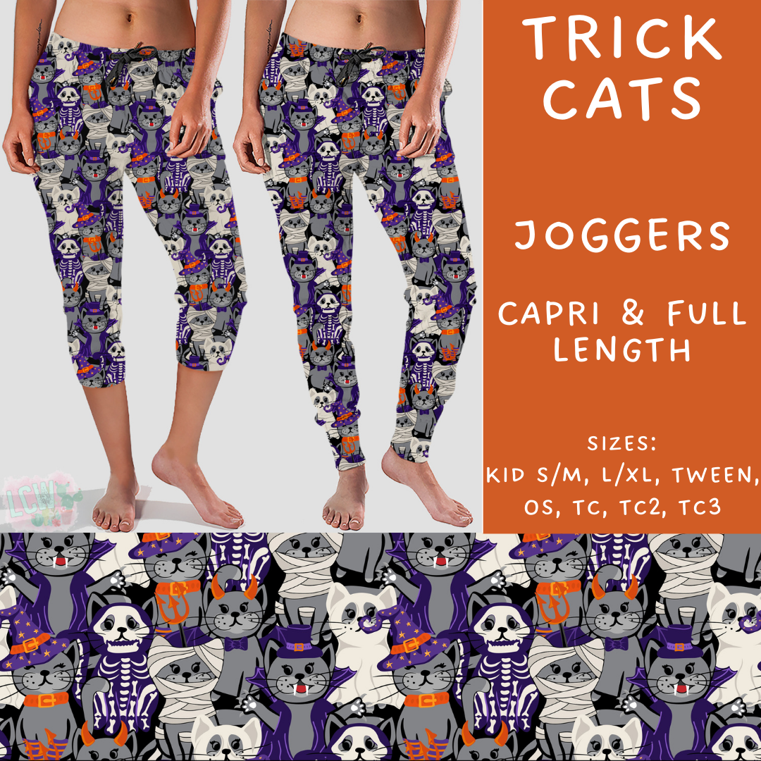 In Production - Batch #380 - Trick Cats Full Length Joggers - OS & TC2