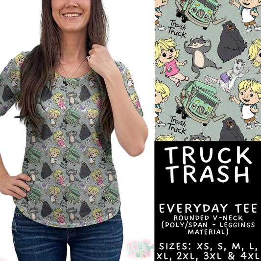 Batch #544 - Cool Characters 16 - Closes 6/17 - ETA mid August - Truck Trash Everyday Tee