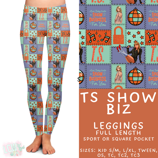 Batch #427 - August Request Run - Closes 10/9 - ETA late Nov - TS Show Biz Full Length Leggings