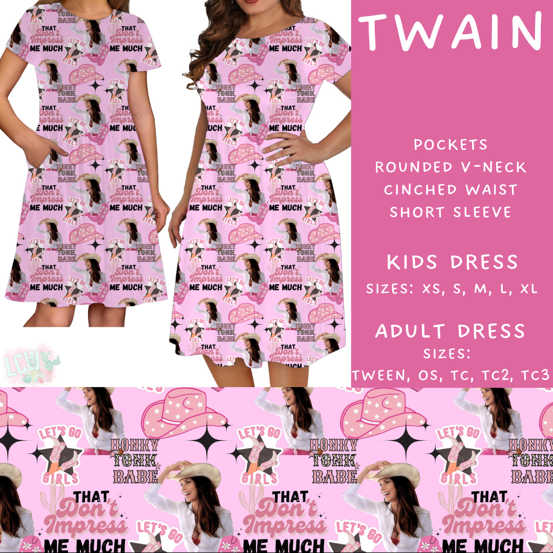 Batch #475 - Stars 2 Collection - Closes 1/14 - ETA early/mid March - Twain Adult & Kids Dresses