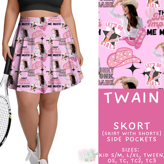 Batch #475 - Stars 2 Collection - Closes 1/14 - ETA early/mid March - Twain Skort