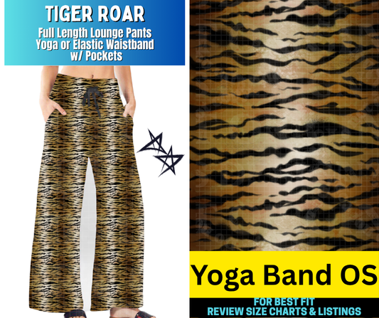 Tiger Roar Full Length Lounge Pants - Alonna's Legging Land