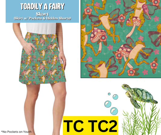 Toadily A Fairy Skort