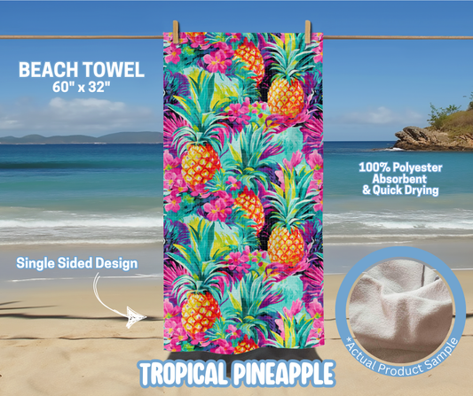 Preorder! Closes 5/15. ETA August. Tropical Pineapple Towel