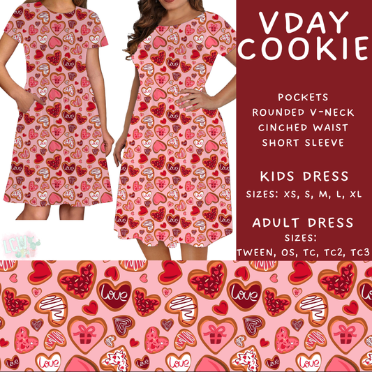 Batch #452 - Mom & Me Love - Closes 11/21 - ETA early Jan - Vday Cookie Womens & Girls Dresses