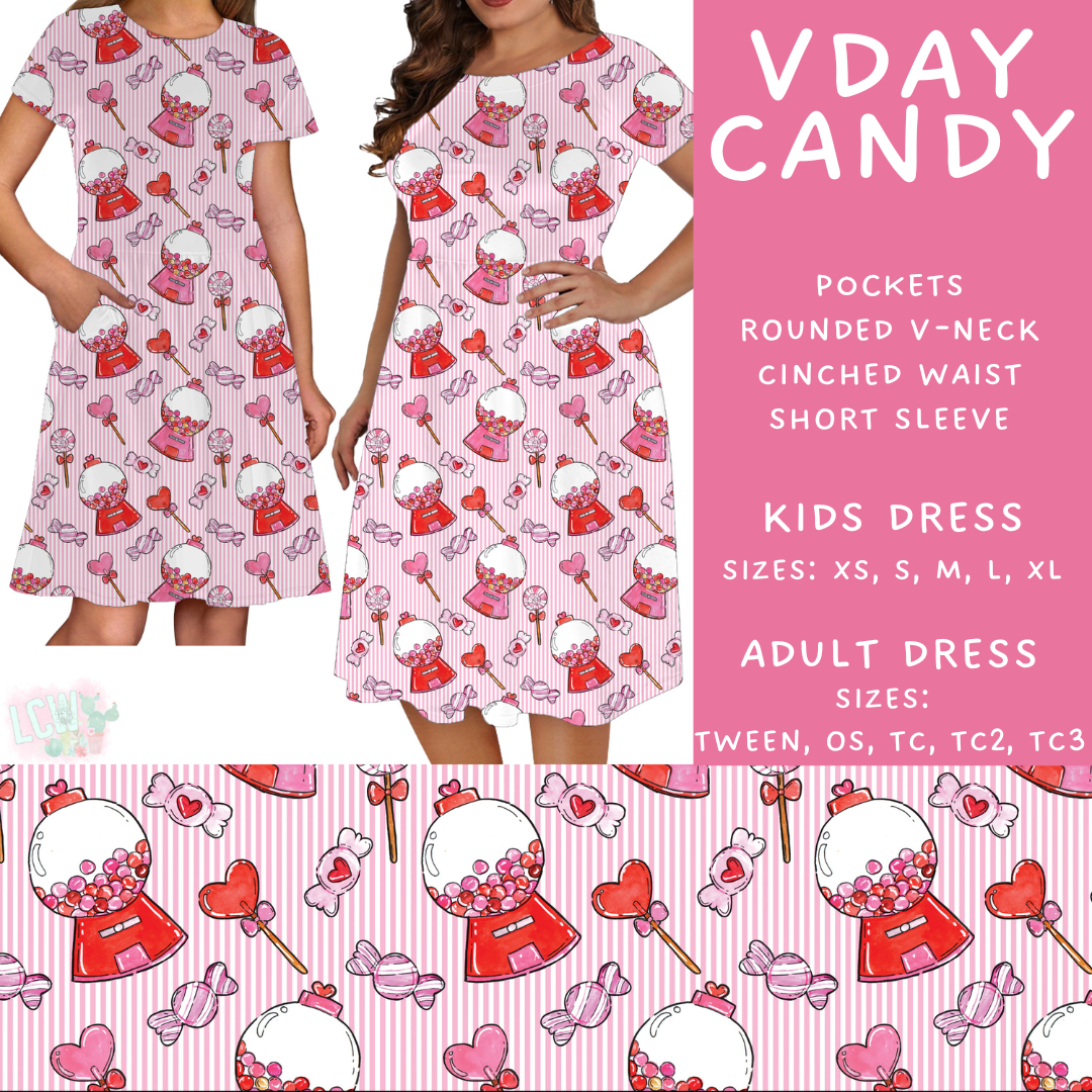 Batch #452 - Mom & Me Love - Closes 11/21 - ETA early Jan - Vday Candy Womens & Girls Dresses