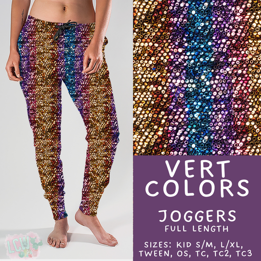 Batch #468 - Fun Run 18 - Closes 12/26 - ETA late Feb - Vert Colors Joggers