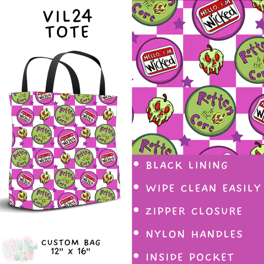 Batch #504 - Villains 3 Collection - Closes 3/16 - ETA mid May - Vil24 Tote