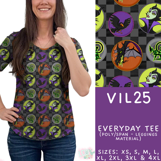 Batch #504 - Villains 3 Collection - Closes 3/16 - ETA mid May - Vil25 Everyday Tee