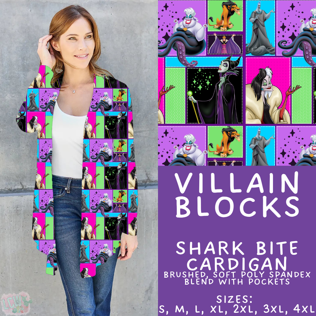 Batch #449 - Magical Faves 15 - Closes 11/19 - ETA early Jan - Villain Blocks Cardigan