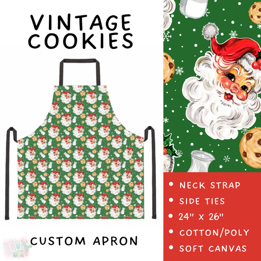 Batch #416 - Baking Spirits Bright 2 - Closes 9/19 - ETA early Nov - Vintage Cookies Apron