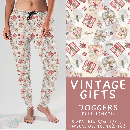 Batch #428 - Christmas Spirit - Closes 10/10 - ETA late Nov - Vintage Gifts Joggers