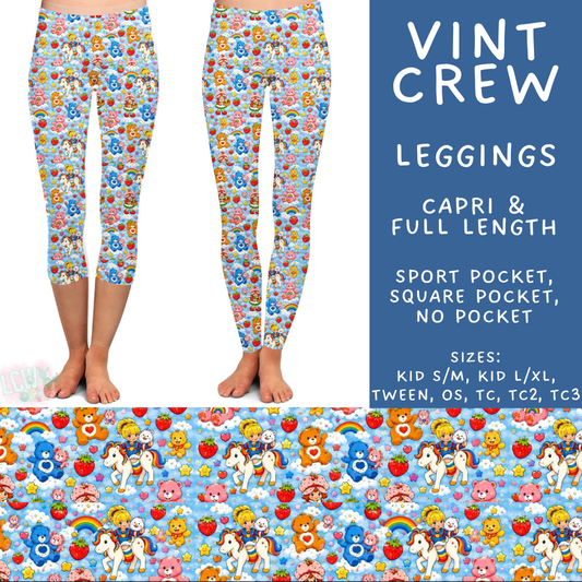 Batch #561 - June Request Run - Closes 7/27 - ETA late Sept - Vint Crew Full and Capri Length Leggings