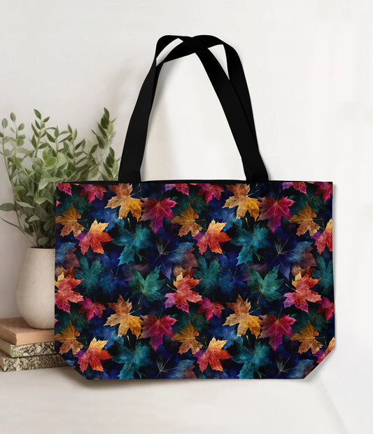 RTS - Watercolor Leaves Tote Bag