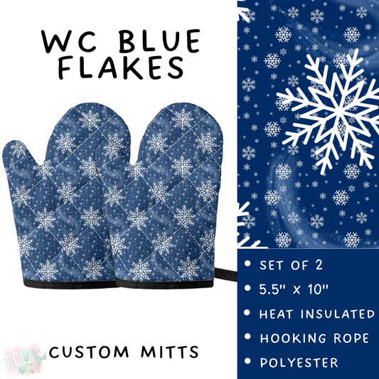 Batch #416 - Baking Spirits Bright 2 - Closes 9/19 - ETA early Nov - WC Blue Flakes Oven Mitts