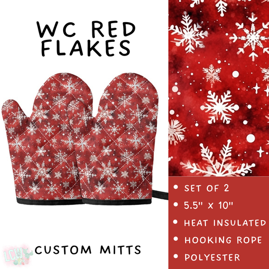 Batch #416 - Baking Spirits Bright 2 - Closes 9/19 - ETA early Nov - WC Red Flakes Oven Mitts