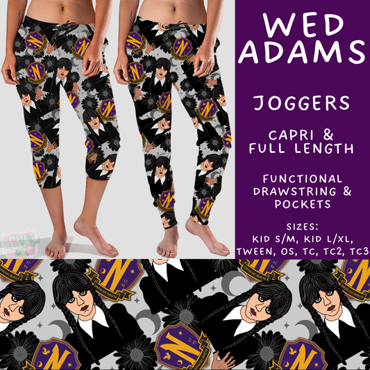 Batch #502 - Show Time - Closes 3/11 - ETA mid May - Wed Adams Full and Capri Length Joggers