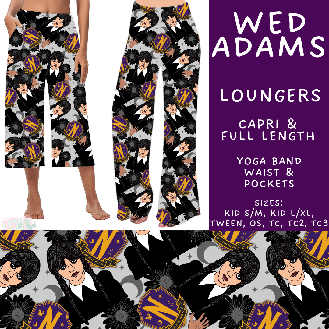 Batch #502 - Show Time - Closes 3/11 - ETA mid May - Wed Adams Capri and Full Length Loungers