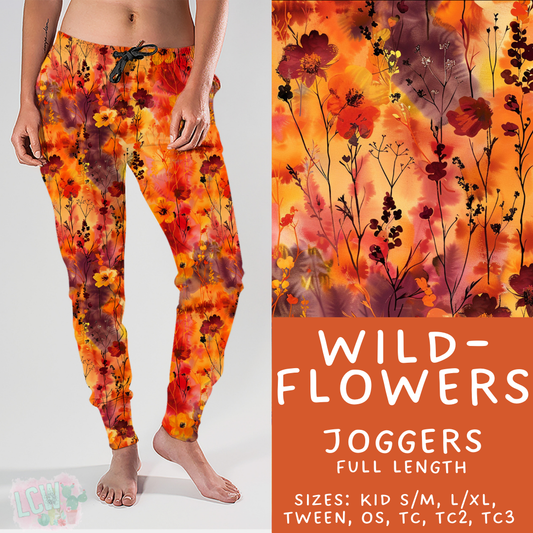 Batch #403 - Hello Fall 2 - Closes 8/28 - ETA mid October - Wildflowers Fall Joggers