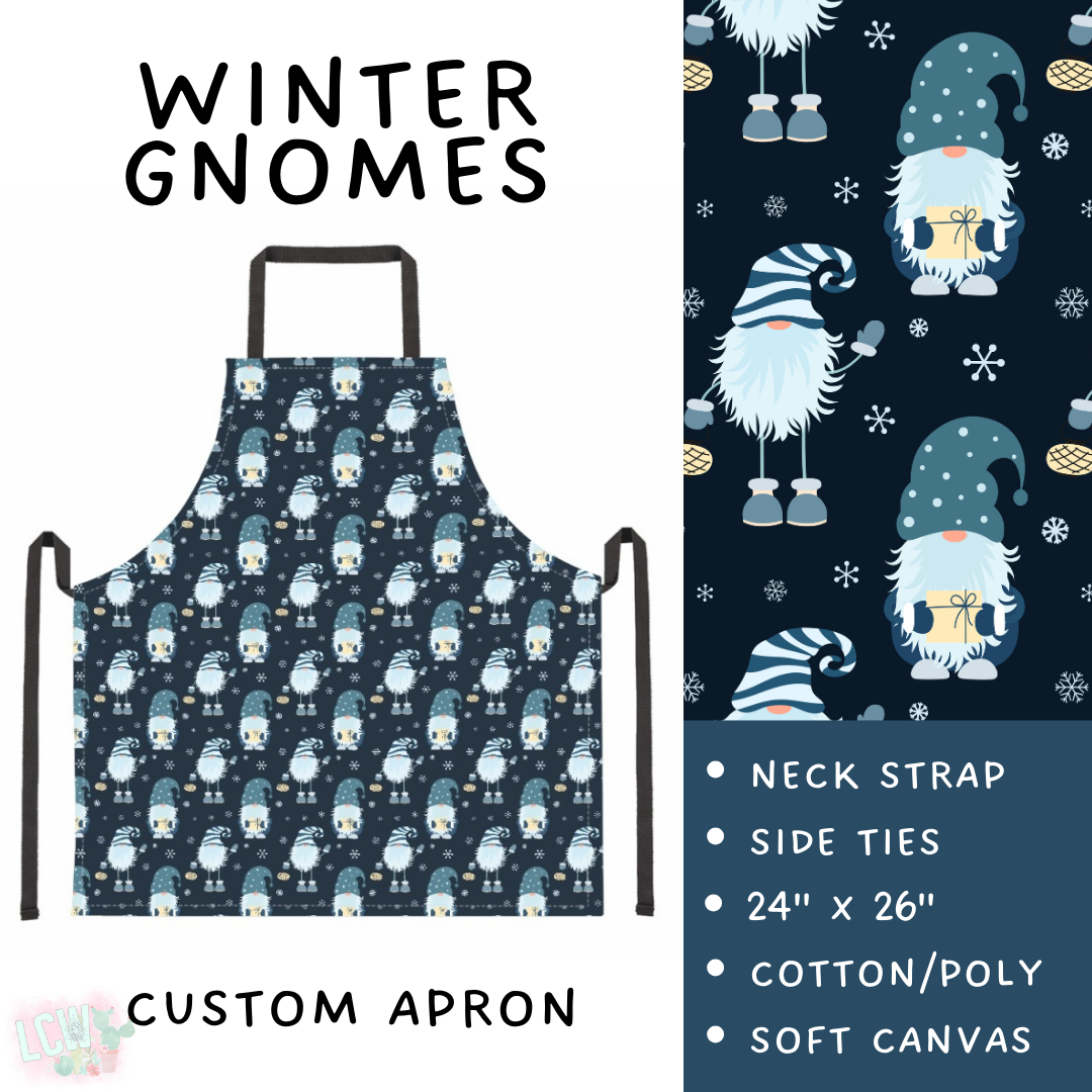 Batch #416 - Baking Spirits Bright 2 - Closes 9/19 - ETA early Nov - Winter Gnomes Apron