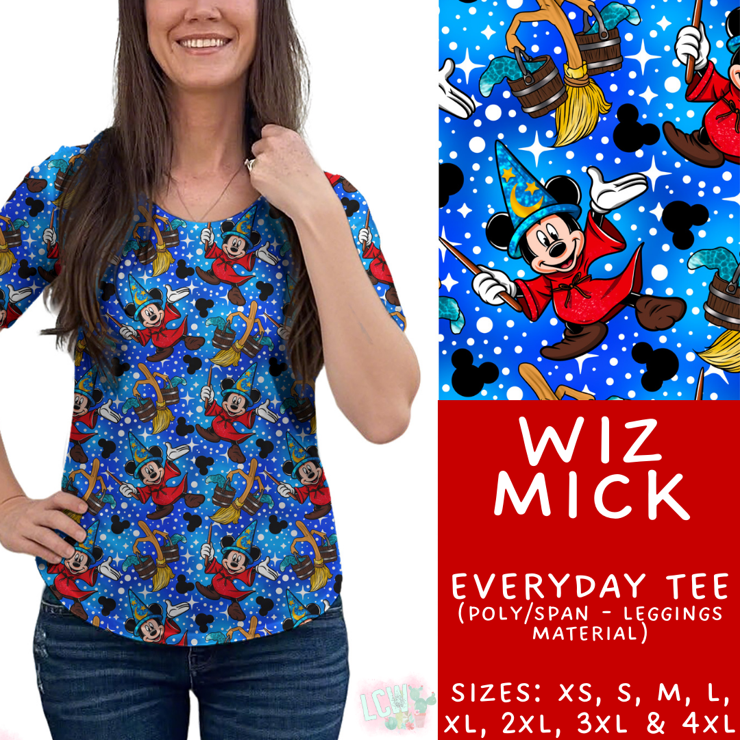 Batch #472 - Magical Faves 16 - Closes 1/5 - ETA late Feb - Wiz Mick Everyday Tee