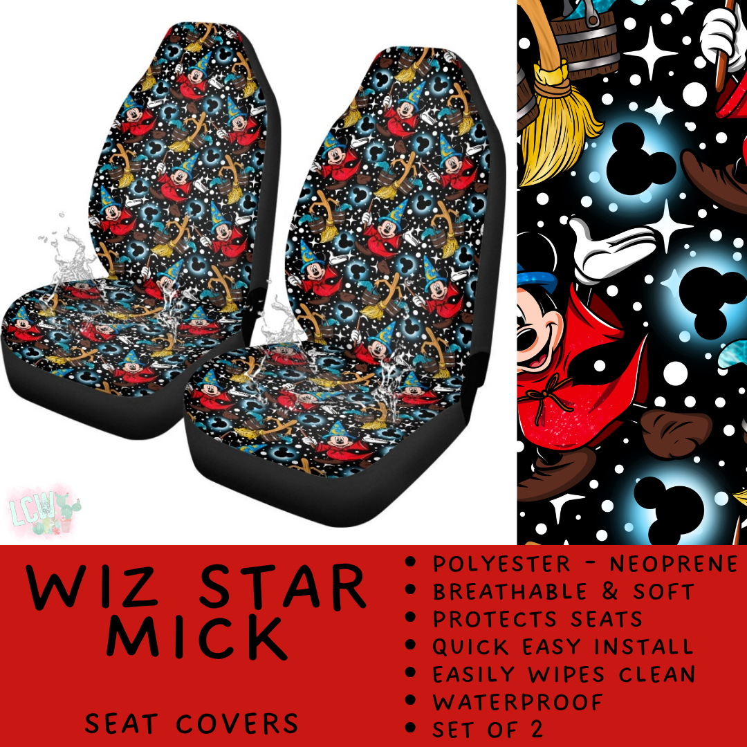 Batch #554 - Car Accessories 3 - Closes 7/10 - ETA early/mid Sept - Wiz Star Mick Vehicle Seat Covers