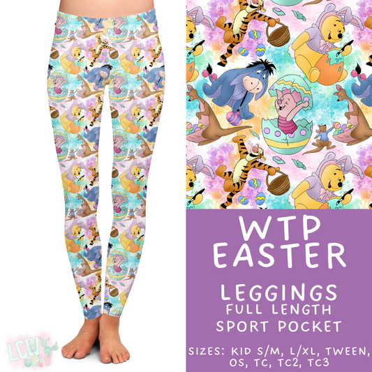 Batch #477 - Magical Character Easter - Closes 1/12 ETA - Early March - WTP Easter Full Length Leggings