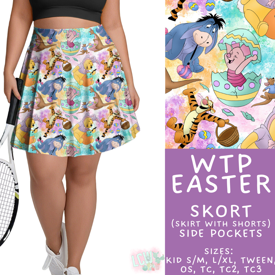 Batch #477 - Magical Character Easter - Closes 1/12 ETA - Early March - WTP Easter Skort