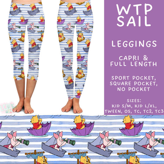 Batch #541 - Magical Faves 21 - Closes 6/10 - ETA mid August - WTP Sail Full and Capri Length Leggings