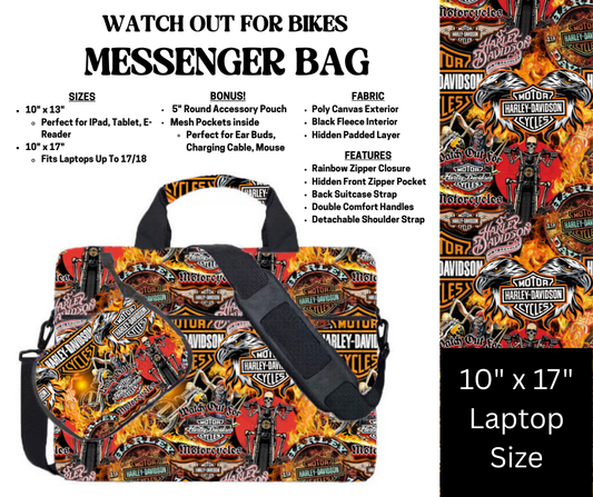 Watch For Bikes Messenger Bag